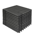 Miniatyrbillede 4 af 7: Rootz Premium WPC Click Fliser - Udendørs gulve - Dækfliser - Holdbar, vejrbestandig, nem installation - 30 cm x 30 cm x 2 cm