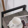 Miniatyrbillede 5 af 7: Rootz Sidebord - Sidevognsbord - Serveringsvogn - Køkkenvogn - Køkkenvognsbord - Sofabord - 60 x 30 x 65 cm