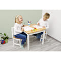 Miniatyrbillede 3 af 3: Rootz Fenna Børnebord - Børnebord - Solid træbord - Holdbart design - 56,5 cm x 56,5 cm x 50,5 cm