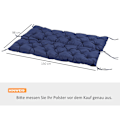 Miniatyrbillede 3 af 11: Rootz Garden Seat Puder - Bench Puder - Stolpolstring - Tyk skumkomfort - 150L X 98W X 8D CM