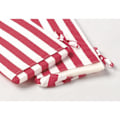 Miniatyrbild 5 av 6: Rootz Seat Cushions 'Nicki Für 4' - Stripe Design - 2 -Part Set - 100% bomull - Bekväm - 89 cm x 19 cm x 1,5 cm