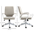 Miniatyrbillede 3 af 6: Rootz Kontorstol - Skrivebordsstol - Drejestol - Ergonomisk kontorstol - Hjemmekontorstol - Med Rocker Funktion Ryglæn - Højdejusterbar - 360° drejeli