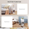 Miniatyrbild 6 av 11: Rootz sängbord - Modernt sidobord - Nightstand - Optimal förvaring - 20 cm x 30 cm x 50 cm - Perfekt för sovrum och vardagsrum