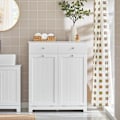 Miniatyrbillede 2 af 8: Rootz linnedskab med vaskeposer - Vasketøjsopsamler - Vasketøjskurv - MDF-konstruktion - Aftagelige poser - Fleksibel opbevaring - 78cm x 90cm x 38cm