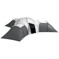 Miniatyrbillede 10 af 10: Rootz Campingtelt - Tunneltelt - Familietelt - Rummeligt - Holdbart - Vandtæt - 220L x 188W x 150H cm (soveværelse), 495L x 415W cm (Stue)
