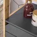 Miniatyrbillede 5 af 10: Rootz Bathroom Cabinet - Multi-function Cabinet - Cabinet - Adjustable Cabinet - Grey