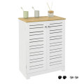 Miniatyrbillede 1 af 6: Rootz Badeværelsesskab - Badeværelses Opbevaringsskab - Skab med 2 døre, B60 x D30 x H82cm