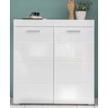 Pikkukuva 2 / 10: Rootz kenkäkaappi - Kaappi - Kiiltävä - 91 x 97 x 38 cm White