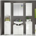 Miniatyrbillede 3 af 11: Rootz Badeværelsesskab - Under vasken - Højglans - 60 x 56 x 34cm White High gloss