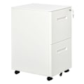 Pikkukuva 6 / 6: Rootz Rolling Container - Arkistokaappi - Väliseinä - Keskuslukitus - Teräskotelo - 5 pyörää - Valkoinen - 39 x 48 x 67 cm