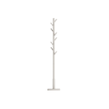 Miniatyrbillede 1 af 5: Rootz Rubber Wood Coat Stand - Cappuccino Dye - Garderobe Stand - Holdbar bøjle - 30x30x175 cm