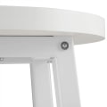 Miniatyrbillede 7 af 10: Rootz Industriel Barstol - Bordskammel - Metal- og træskammel - Robust, Alsidig, Komfortabel - 71 cm Sædehøjde x 30 cm Sædediameter