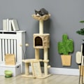 Pikkukuva 2 / 10: Rootz Cat Tree Tower - Raaputustolppa - Kiipeilyteline - Kissan asunto - Sisalin köysitolpat - 45 cm x 40 cm x 116 cm