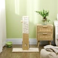 Miniatyrbild 7 av 11: Rootz Cat Scratching Post - Cat Tree - Kitty Tower - Inkluderar Toy - Jute Rope - 59,5 cm x 39 cm x 79 cm