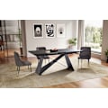 Miniatyrbillede 3 af 6: Rootz Stor spisebord - Moderne design - Rektangulært bord - Sæder 12 - 180-260 cm x 95 cm x 78 cm