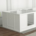 Pikkukuva 9 / 11: Rootzin koiranpentu koirille - Whelping Box - Koiran leikkikunta - Turvallinen turvapaikka - 164L x 80W x 48H CM