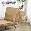 Miniatyrbillede 5 af 10: Rootz Hvilestol - Lounge Chair - Enkeltseng - Justerbart ryglæn - Fløjlsstof - 77cm x 88cm x 83cm