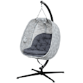 Pikkukuva 1 / 10: Rootz -munanmuotoinen ulkoilma -tuoli - seinäkello - pesän kaltainen istuin - lopullinen mukavuus - 126L x 90b x 180h cm