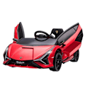 Pikkukuva 7 / 7: Rootz lastenauto - Lasten ajoneuvo - Lasten sähköauto - Kaukosäädin Lastenauto - Punainen - 108 x 62 x 40 cm