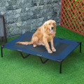 Miniatyrbillede 2 af 5: Rootz Hundeseng - Hundeseng - Katteseng - Dyreseng - Soveplads - Blå/sort - 122cm x 92cm x 23cm