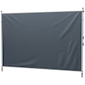 Miniatyrbild 1 av 10: Rootz Klemmmarkise med handvev - Justerbar gemensam armbunning - Solskydd - UPF30+ - 350 cm x 221-311cm - Grå