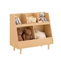 Miniatyrbillede 1 af 7: Rootz Kids Bookhelf - Child Book Storage - Toy Organizer - Safe Rounded Corners - 86x78x36cm