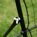 Miniatyrbild 5 av 7: Rootz Rebounder - Football Rebounder - Kickback Goal Rebound Wall Net - Metallrör + PE-tyg - Svart - 96 x 80 x 96 cm
