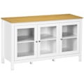 Miniatyrbild 6 av 7: Rootz Sideboard Buffet - Glasskåp - förvaringsskåp - Klassisk design - 120 x 40 x 70 cm
