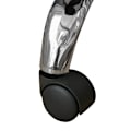 Miniatyrbild 9 av 10: Rootz Salon Pall - Vridbar pall - Sammetsöverdrag - 360 graders hjul - Justerbar i höjdled - 35cm x 49-61cm - Elegant design