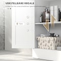 Miniatyrbillede 4 af 11: Rootz badeværelse skab - opbevaringsenhed - arrangør - justerbar hylde - 60 x 30 x 109 cm
