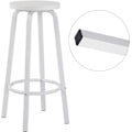 Pikkukuva 6 / 8: Rootz Moderni baarijakkara - Skandinaavistyylinen jakkara - Minimalistinen baarituoli - Tukeva ja kestävä - Ergonominen mukavuus - Tilaa säästävä muot
