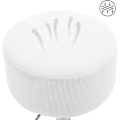 Miniatyrbillede 8 af 8: Rootz Corduroy Justerbar drejestol - Makeupstol - Møbelsæde - Åndbart sæde - 33,5 cm x (52-67 cm) x 33,5 cm