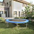 Miniatyrbild 2 av 7: Rootz Trampolinfälgskydd - Kantskydd - Trampolinkantskydd - Trampolinskydd - Trampolinstoppning - Trampolinramskydd - Blå - 244 cm