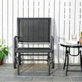 Miniatyrbillede 10 af 10: Rootz gyngestol - Havehave - Stol Relax Stol - Havegynge - Sort - 75 x 66 x 85 cm