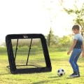 Miniatyrbild 9 av 10: Rootz Football Rebounder Net - Football Rebounder - Training Rebounder Net - Vikbar Kickback - Goal Rebound - Justerbar i 5 steg - Stål - Svart - 128