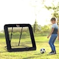 Pikkukuva 9 / 10: Rootz Football Rebounder Net - Football Rebounder - Harjoittelupallo - Taitettava takapotku - Maalin palautus - Säädettävä 5 askeleella - Teräs - Must