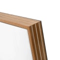 Miniatyrbillede 4 af 4: Rootz vægspejl - Højt - Fyrretræsramme - Vægdekoration - Stue - Soveværelse - Badeværelse - Naturlig - 45L x 125H x 4,8D cm