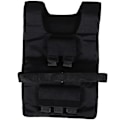 Miniatyrbillede 1 af 7: Rootz 20kg Træningsvest - Vægtvest - Justerbar - Træningsfitness - Oxford - Jern - Sort - 36x52cm