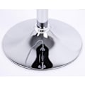 Miniatyrbillede 7 af 7: Rootz Barstol - Barstol i imiteret læder - Justerbar drejestol - Ergonomisk design - Stabilt metalstel - 44cm x 38cm x 92-114cm