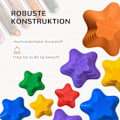 Miniatyrbild 6 av 10: Rootz Stepping Stones för barn - Balansstenar - Lekset - Halkfritt - Stapelbar - 3 storlekar - Upp till 80 kg - Inomhus/Utomhus - 23cm x 23cm x 4cm, 3