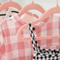 Miniatyrbillede 5 af 7: Rootz 50 Pack Børnetøjsbøjler - Børnebøjler - Fløjlsbøjler - Pladsbesparende - Anti-Slip overflade - 30 cm x 0,5 cm x 20,5 cm