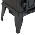 Miniatyrbillede 4 af 5: Rootz elektrisk pejs - LED Flames - 1000/2000 W - Justerbar temperatur - Lysstyrke - Metal - 39 x 23 x 56,5 cm