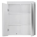 Pikkukuva 4 / 11: Rootz Kylpyhuonekaappi - Peili valaistuksella - Kiiltävä - 60 x 77 x 17cm White