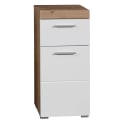 Miniatyrbillede 7 af 11: Rootz Badeværelsesskab - Højglans - 37 x 79 x 31cm White High gloss
