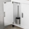 Miniatyrbillede 3 af 7: Rootz Ny version Toiletpapirrulleholder til badeværelse - Opbevaringsskab til badeværelset Skab på hjul