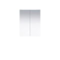 Pikkukuva 1 / 7: Rootz Mirror Cabinet - Reflective Storage - Wall Unit - Bathroom Organizer - Vanity Holder - Glossy Case - White High Gloss Finish - 60x78x18 cm