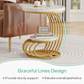 Miniatyrbillede 6 af 9: Rootz Sidebord - Endebord - Natbord - Rigelig opbevaring - 50 cm D x 50 cm B x 64 cm H