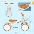 Miniatyrbillede 3 af 10: Rootz Balance Bike - Baby Walker - Småbørnscykel - Justerbar sædehøjde - Whisper Dæk - Sikkert design - Aluminiumslegering og plastik - 56 cm x 27 cm