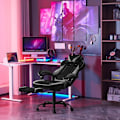 Miniatyrbillede 2 af 8: Rootz Ultimate Gaming Chair - Kontorstol - Ergonomisk stol - Pocket Spring Pude - Åndbar Mesh - Justerbar komfort - 120-127,5 cm x 57 cm x 51,5 cm