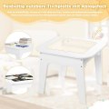 Miniatyrbillede 7 af 9: Rootz børnebord og stolesæt - Aktivitetsbord - Studiebord til børn - Indbygget opbevaring - Multifunktionsbordplade - Sikker & Ergonomisk - Holdbar ko